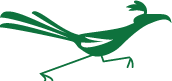 Graphic of the Crafton Hills mascot: a roadrunner